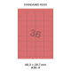 Standaard Rood A 36-4 - 48.3x29.7mm