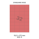 Standaard Rood H 32-4 - 52.5x37.1mm