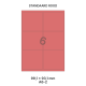 Standaard Rood A 6-2 - 99.1x93.1mm