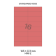 Standaard Rood H 16-2 - 105x37.1mm