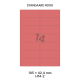 Standaard Rood H 14-2 - 105x42.4mm