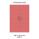 Standaard Rood H 12-2 - 105x49.5mm