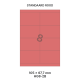 Standaard Rood HG 8-2B - 105x67.7mm
