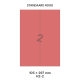 Standaard Rood H 2-2 - 105x297mm  