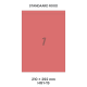 Standaard Rood HG 1-1S - 210x292mm  