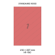 Standaard Rood H 1-1SC - 210x297mm  