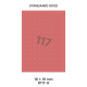 Standaard Rood R 117-9 Dia 19mm  