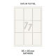Satijnlabel Textiel SAT 9-3 - 65x95mm  
