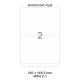 Whitecoat film WFH 2-1 - 210x148.5mm