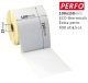 Labels op rol ft. 100 x 150mm Eco thermisch extra permanent - 8 rollen x 1000 etik/rol - Perfo - Kern 25,4mm