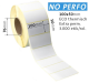 Labels op rol ft. 100 x 50mm  Eco thermisch extra permanent - 8 rollen x 3000 etik/rol - Kern 76mm