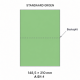 Standaard Groen A 5/1-1 - 148.5x210mm 