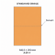 Standaard Oranje A 5/1-1 - 148.5x210mm 