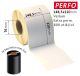 Labels op rol ft. 148,5 x 210mm Vellum extra permanent - 4 rollen x 800 etik/rol - Perfo - Kern 76mm