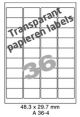 Papier Transparant Mat A 36-4 - 48.3x29.7mm