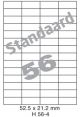 Standaard H 56-4 - 52.5x21.2mm