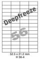 Deepfreeze H 56-4 - 52.5x21.2mm