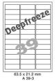 Deepfreeze A 39-3 - 63.5x21.2mm