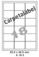 Carpetlabel A 18-3 - 63.5x46.6mm