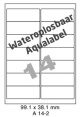 Wateroplosbaar A 14-2 - 99.1x38.1mm