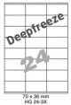 Deepfreeze HG 24-3X - 70x36mm  