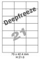 Deepfreeze H 21-3 - 70x42.4mm