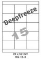 Deepfreeze HG 15-3 - 70x52mm  