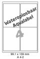 Wateroplosbaar A 4-2 - 98x140mm  