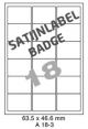 Satijnlabel Badge SAB 18-3 - 63 5x46 6mm
