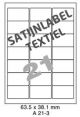 Satijnlabel Textiel SAT 21-3 - 63 5x38 1mm