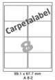 Carpetlabel A 8-2 - 99.1x67.8mm