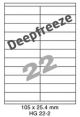 Deepfreeze HG 22-2 - 105x25.4mm 
