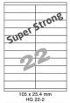 Super Strong HG 22-2 - 105x25.4mm 