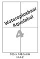 Wateroplosbaar H 4-2 - 105x148.5mm