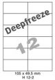 Deepfreeze H 12-2 - 105x49.5mm