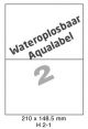 Wateroplosbaar H 2-1 - 210x148.5mm