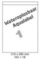 Wateroplosbaar HG 1-1B - 210x280mm  