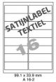 Satijnlabel Textiel SAT 16-2 - 99 1x33 9mm