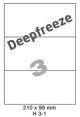 Deepfreeze H 3-1 - 210x99mm  