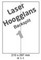 Laser Hoogglans H 1-1 - 210x297mm  