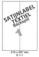 Satijnlabel Textiel SAT 1-1 - 210x297mm  
