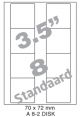 Standaard A 8-2 - 99 1x67.8mm DISK