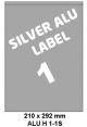 Silver Aluminium H 1-1S - 210x292mm  