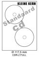 Standaard CD-R DVD Dia 117 5 mm (CDR-2 FULL)  