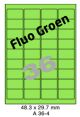 Fluo Groen A 36-4 - 48.3x29.7mm