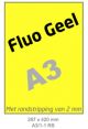 Fluo Geel A3/1-1 RS - 297x420mm  
