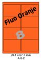Fluo Oranje A 8-2 - 99.1x67.8mm