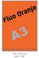 Fluo Oranje A3/1-1 RS - 297x420mm  