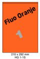 Fluo Oranje HG 1-1S - 210x292mm  