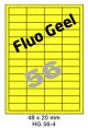 Fluo Geel HG 56-4 - 48x20mm  